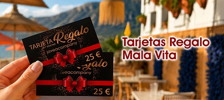 Tarjeta Regalo Mala Vita